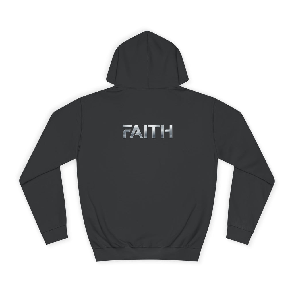Faith Reflective Hoodie — Minimalist Light-Catching Pullover