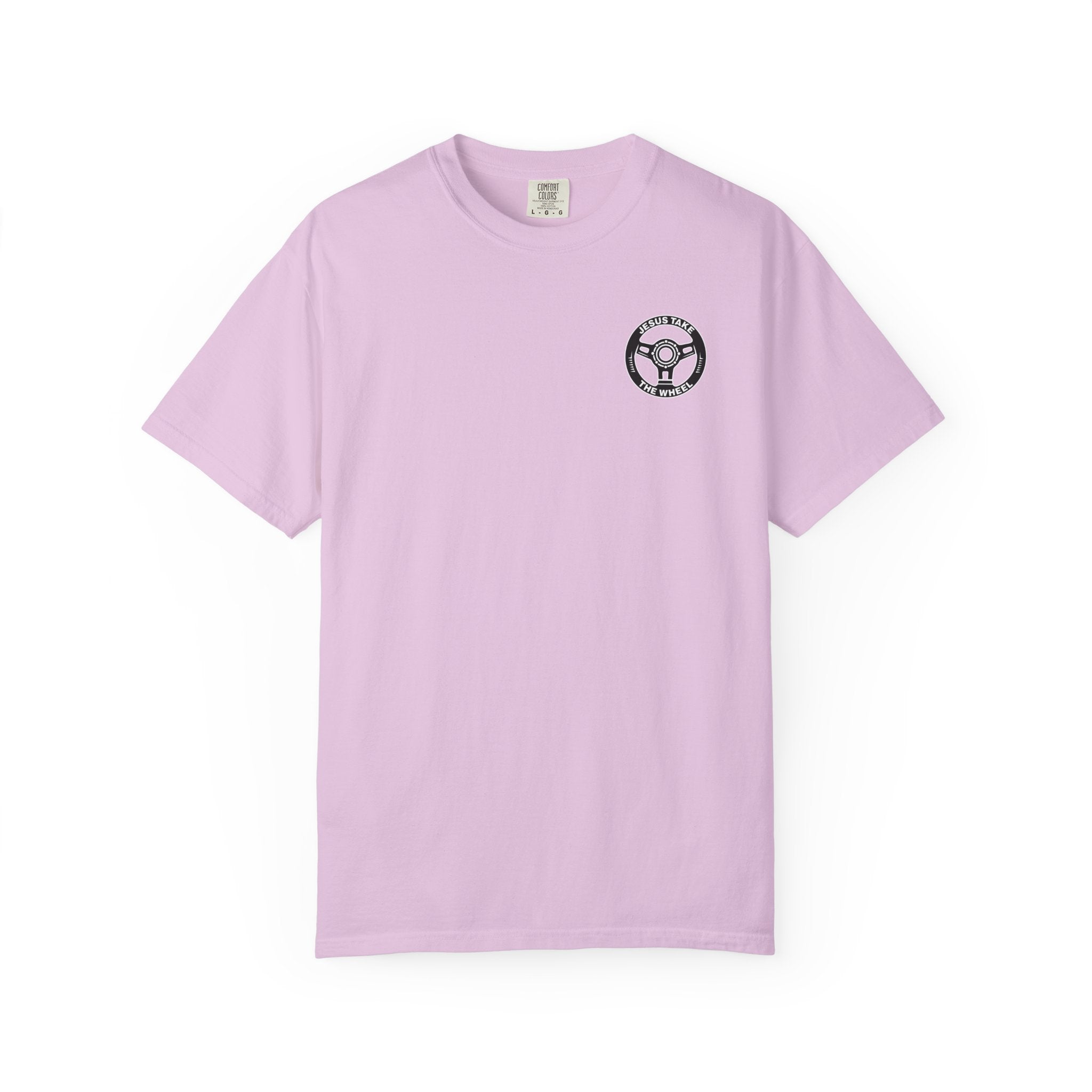 Jesus Take The Wheel T-Shirt — Steering Wheel Graphic Tee
