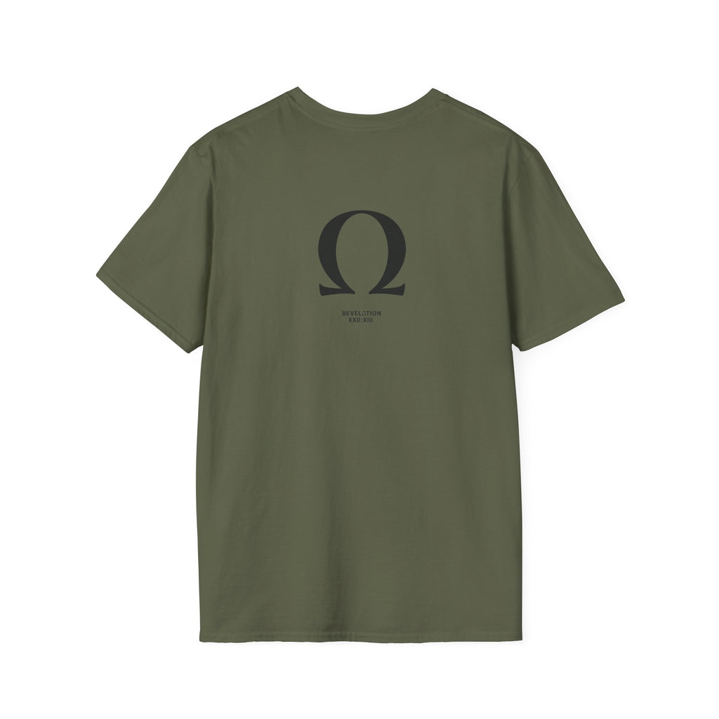Letter A Minimalist Monogram T-Shirt — Classic Initial Graphic Tee