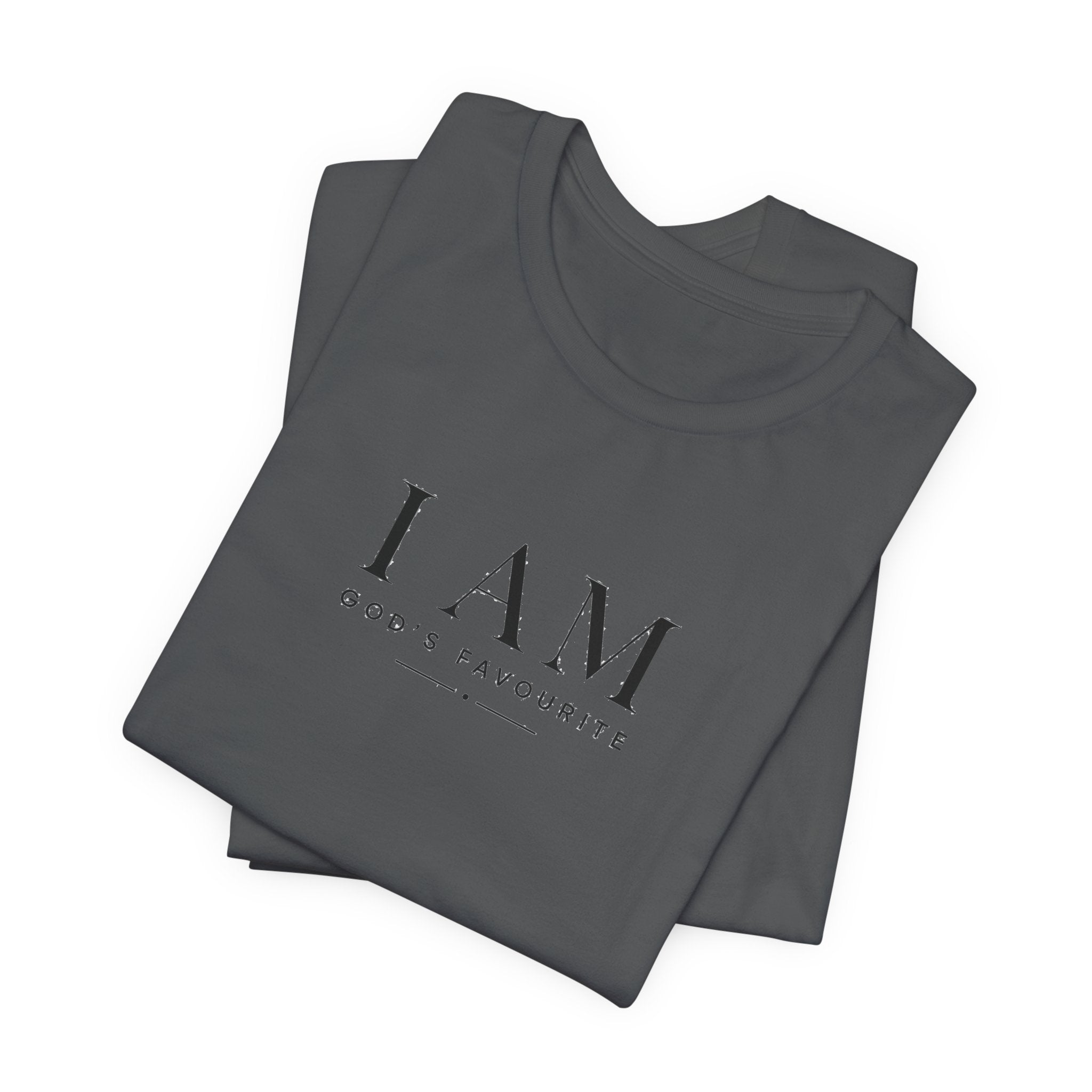 I AM "God's Favourite" T-Shirt — Inspirational Christian Faith Tee