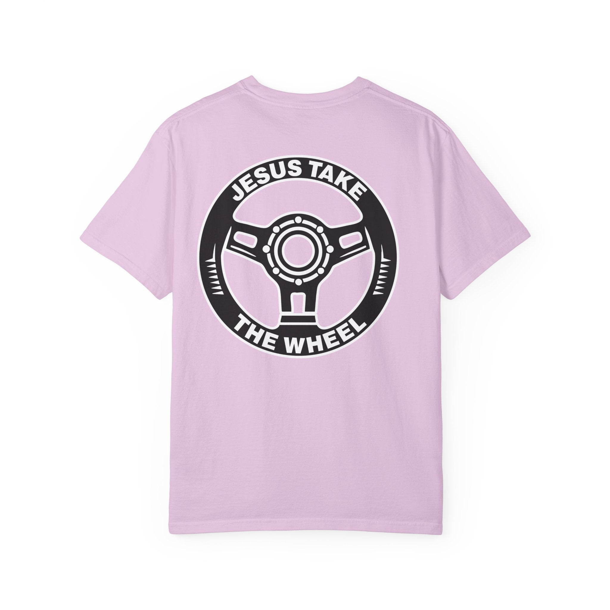 Jesus Take The Wheel T-Shirt — Steering Wheel Graphic Tee