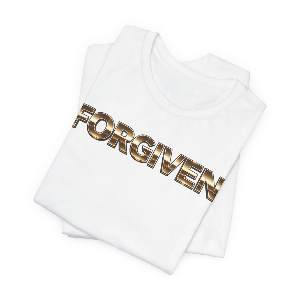 Forgiven Tee — Christian Faith Graphic T-Shirt