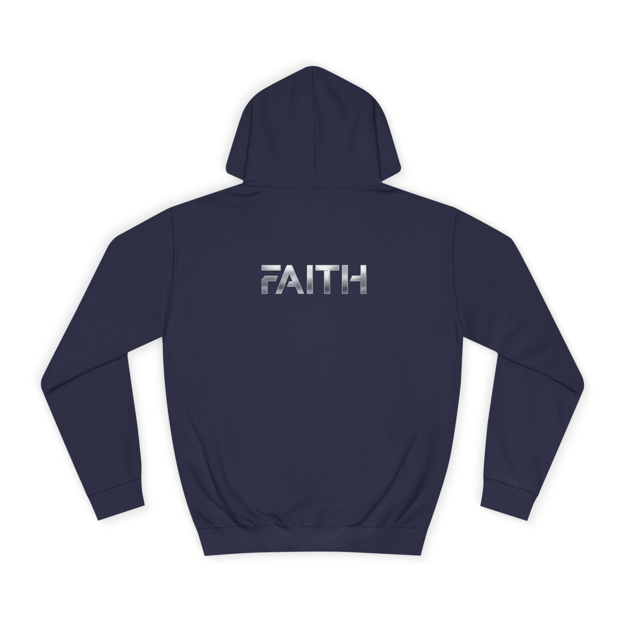 Faith Reflective Hoodie — Minimalist Light-Catching Pullover