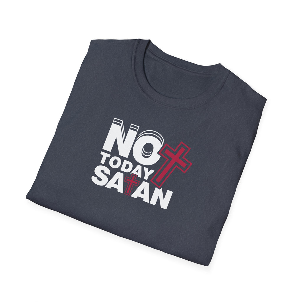 Minimalist Cross T-Shirt — Subtle Dual-Cross Faith Tee