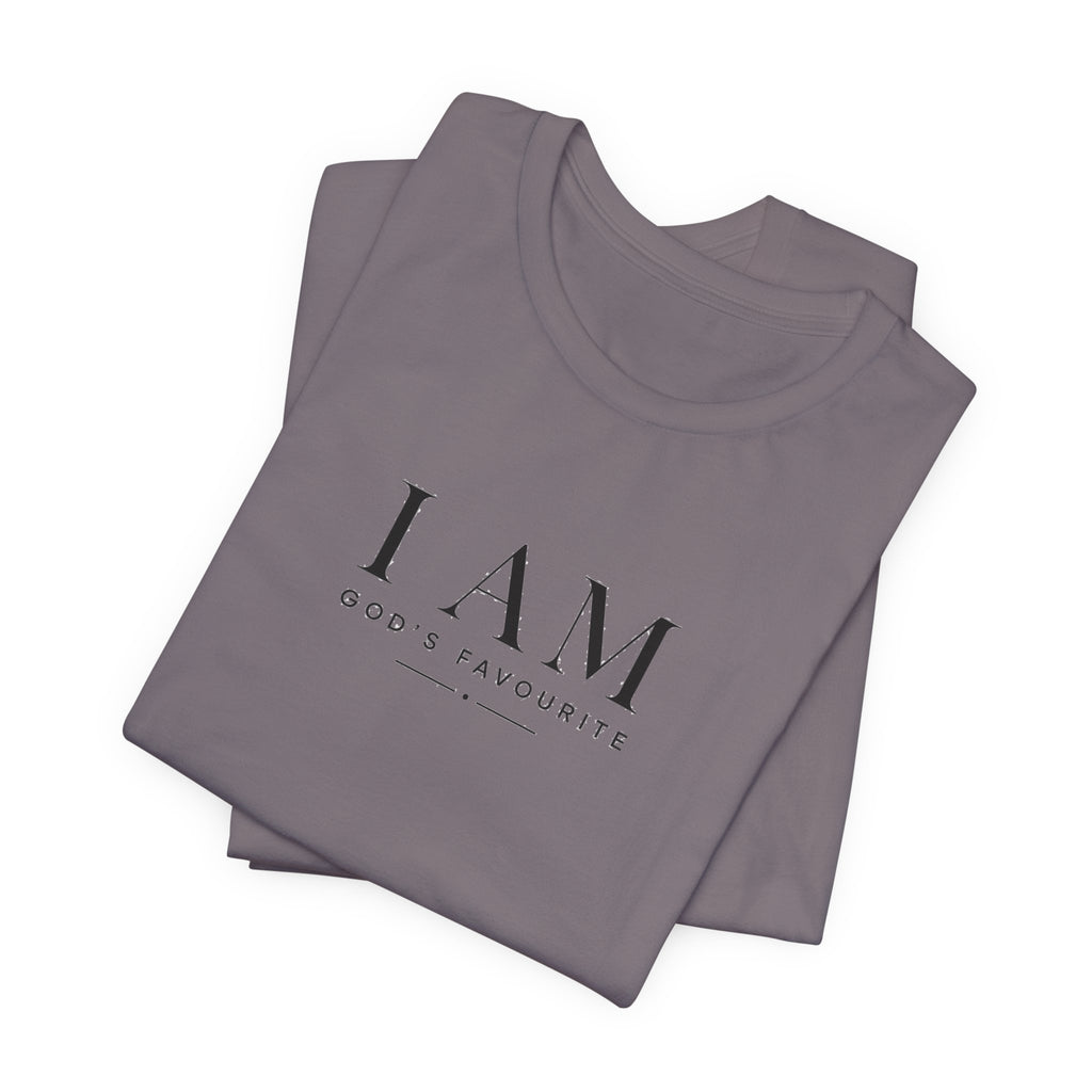 I AM "God's Favourite" T-Shirt — Inspirational Christian Faith Tee