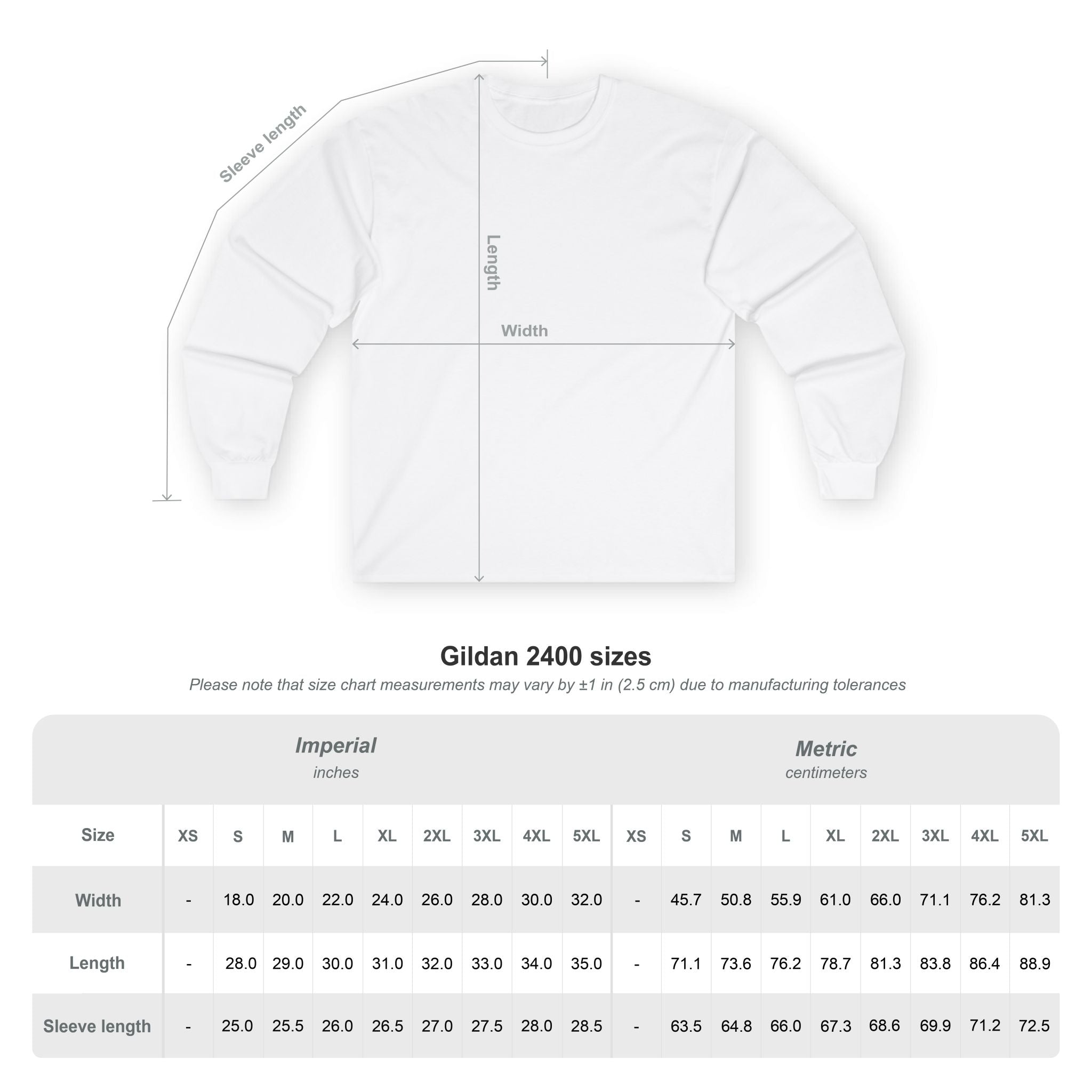 Faith Long Sleeve Tee — Minimalist Inspirational Shirt