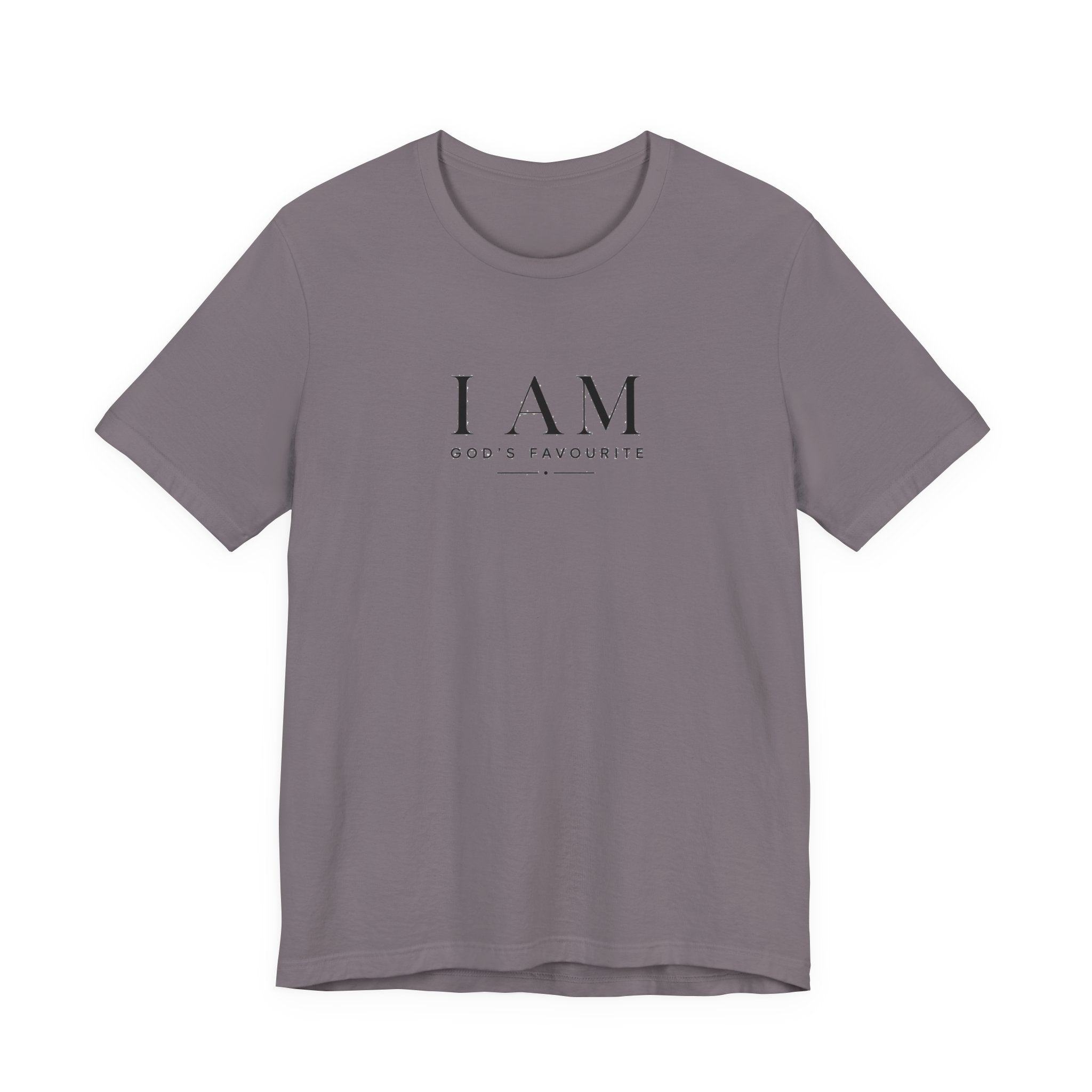 I AM "God's Favourite" T-Shirt — Inspirational Christian Faith Tee