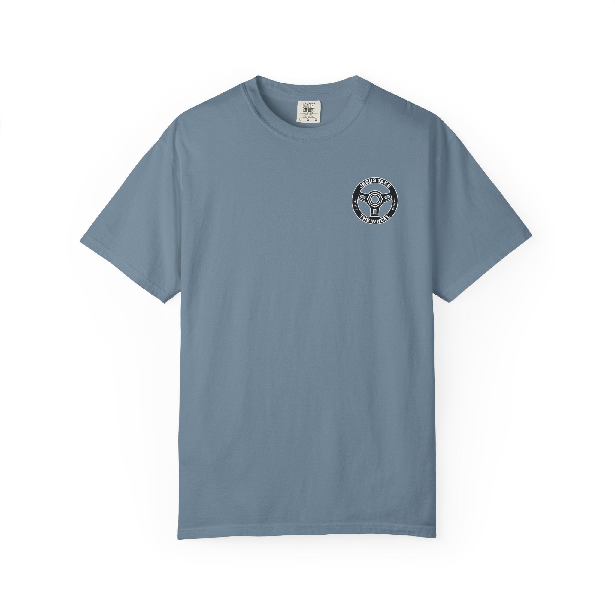 Jesus Take The Wheel T-Shirt — Steering Wheel Graphic Tee