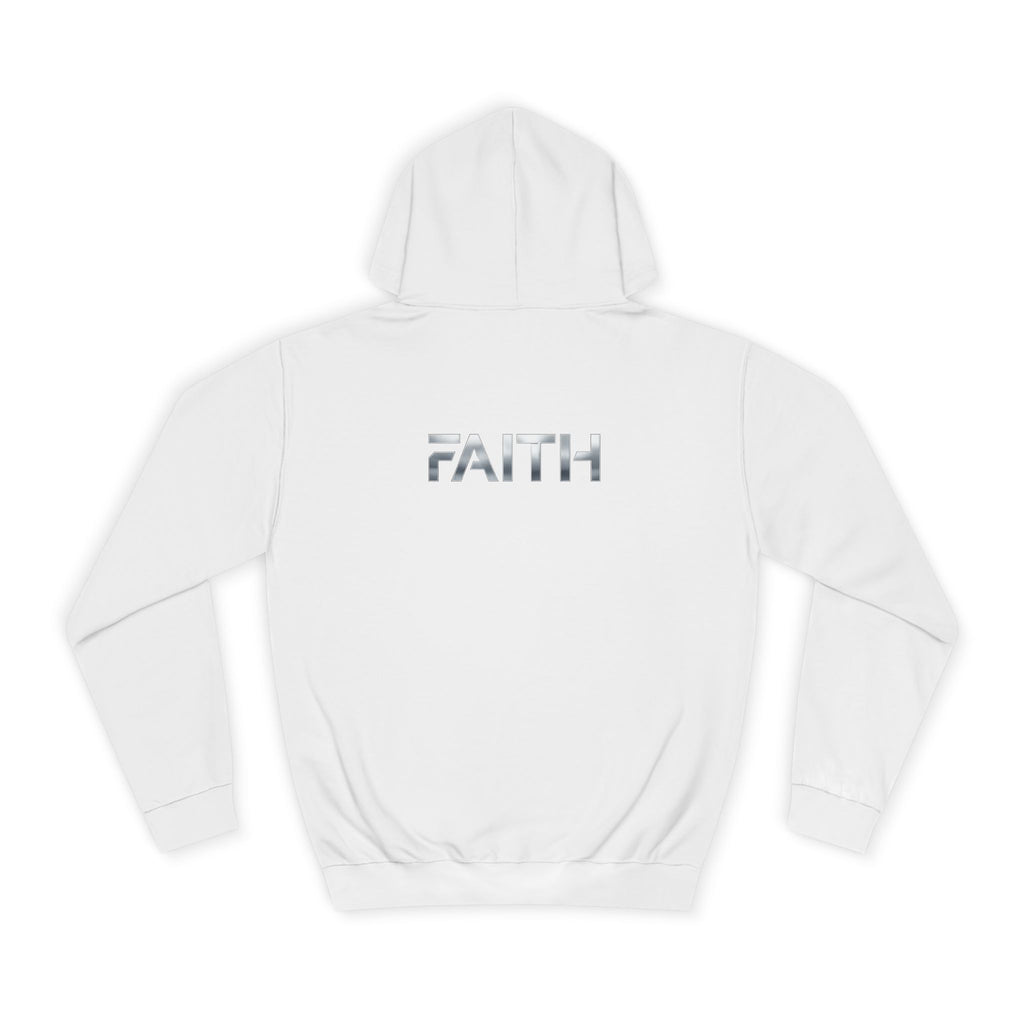 Faith Reflective Hoodie — Minimalist Light-Catching Pullover