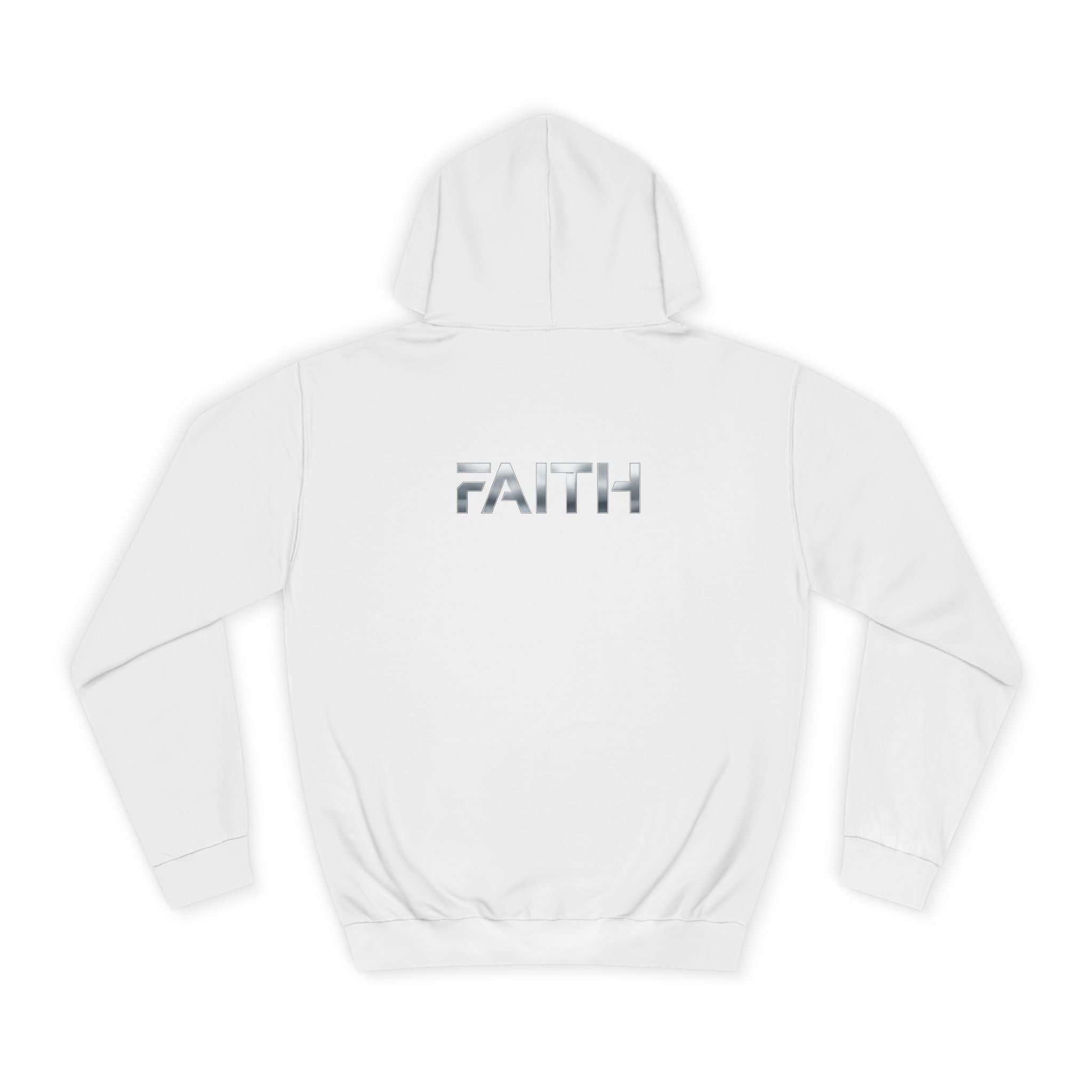 Faith Reflective Hoodie — Minimalist Light-Catching Pullover