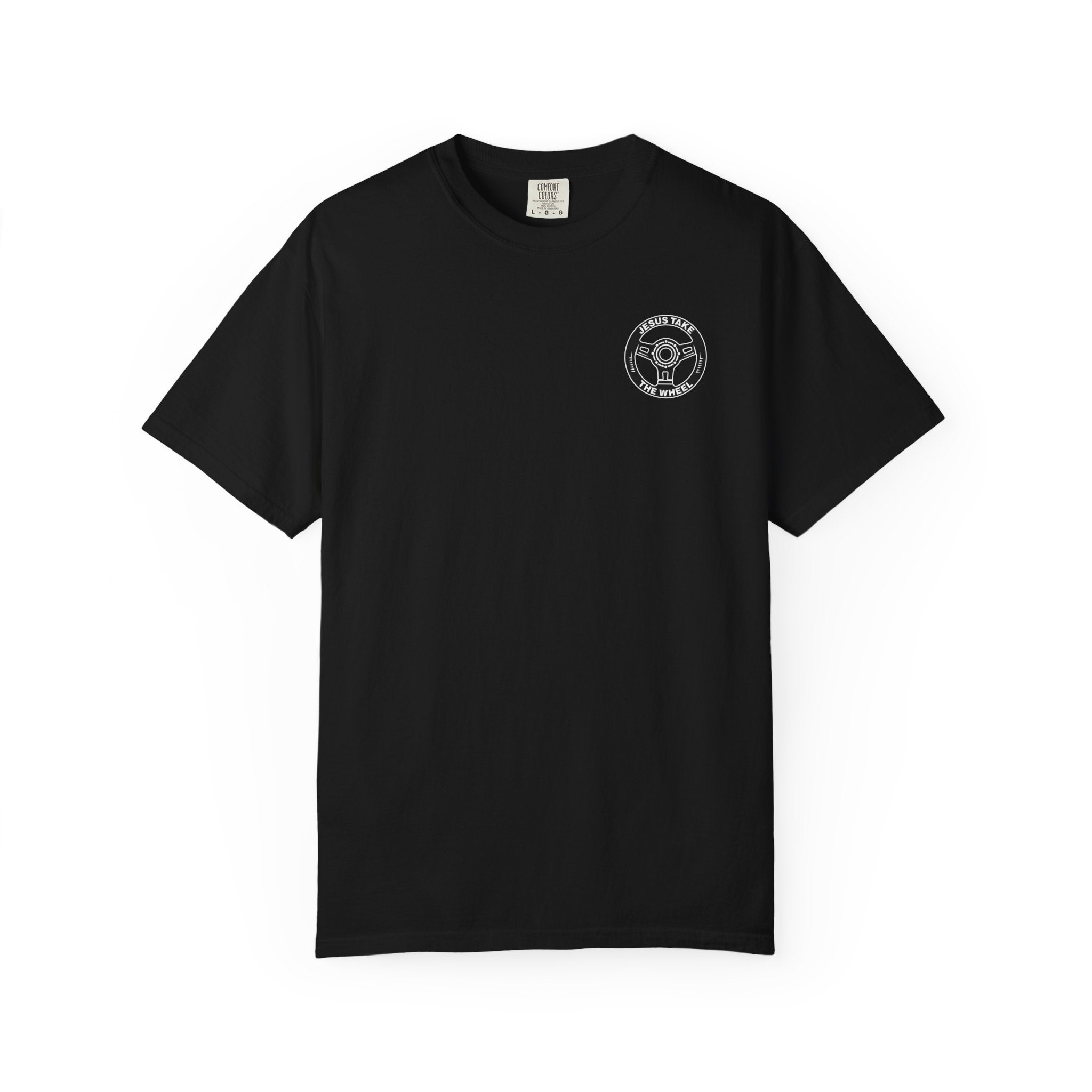 Jesus Take The Wheel T-Shirt — Steering Wheel Graphic Tee