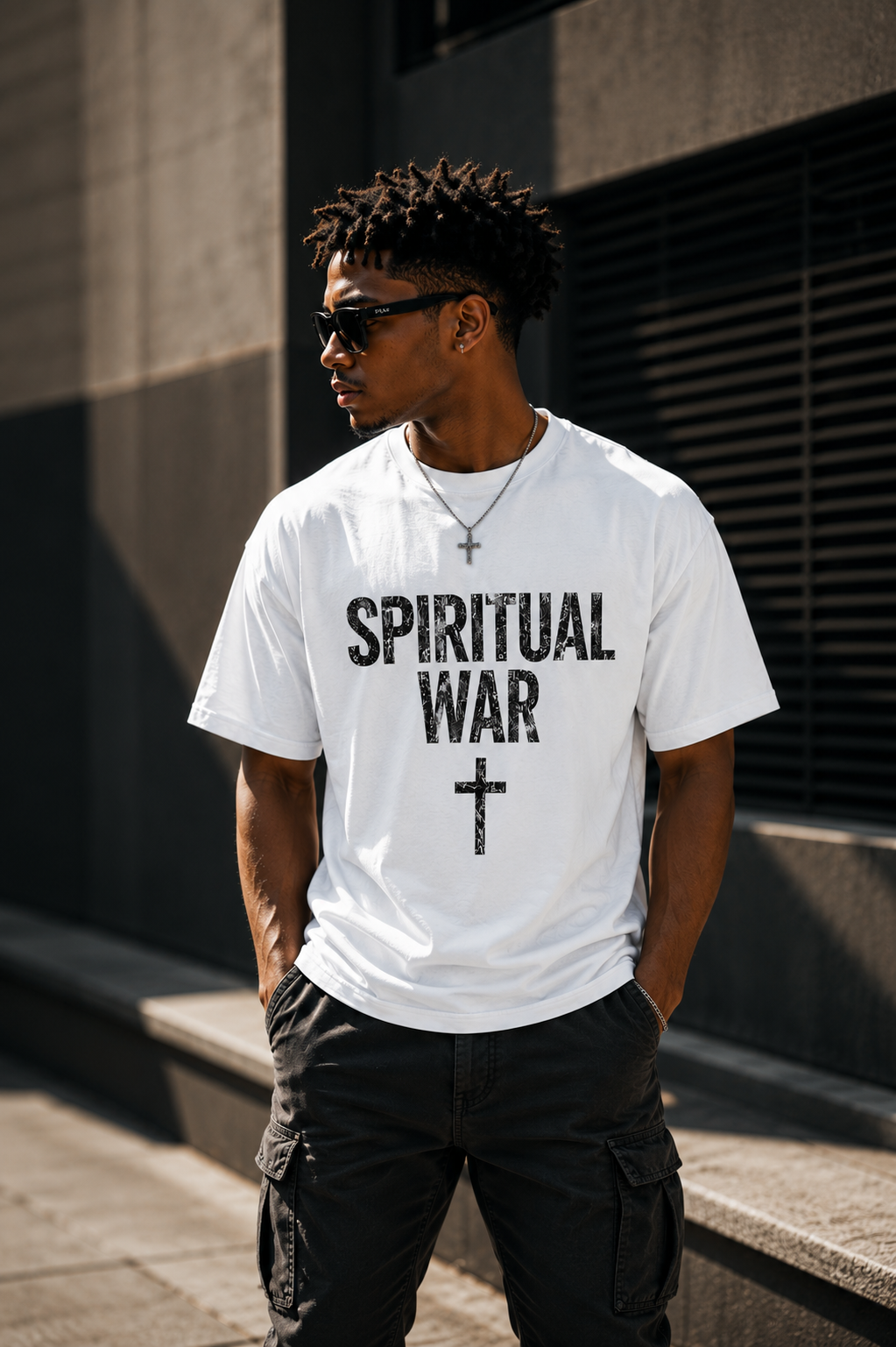 Spiritual War T-Shirt — Christian Streetwear Tee