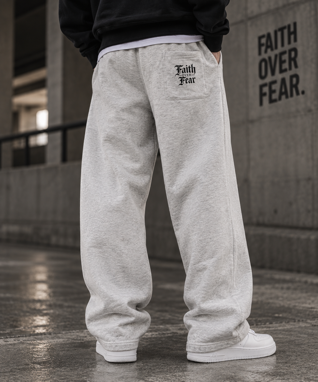 FAITH OVER FEAR HEAVYWEIGHT SWEATPANTS