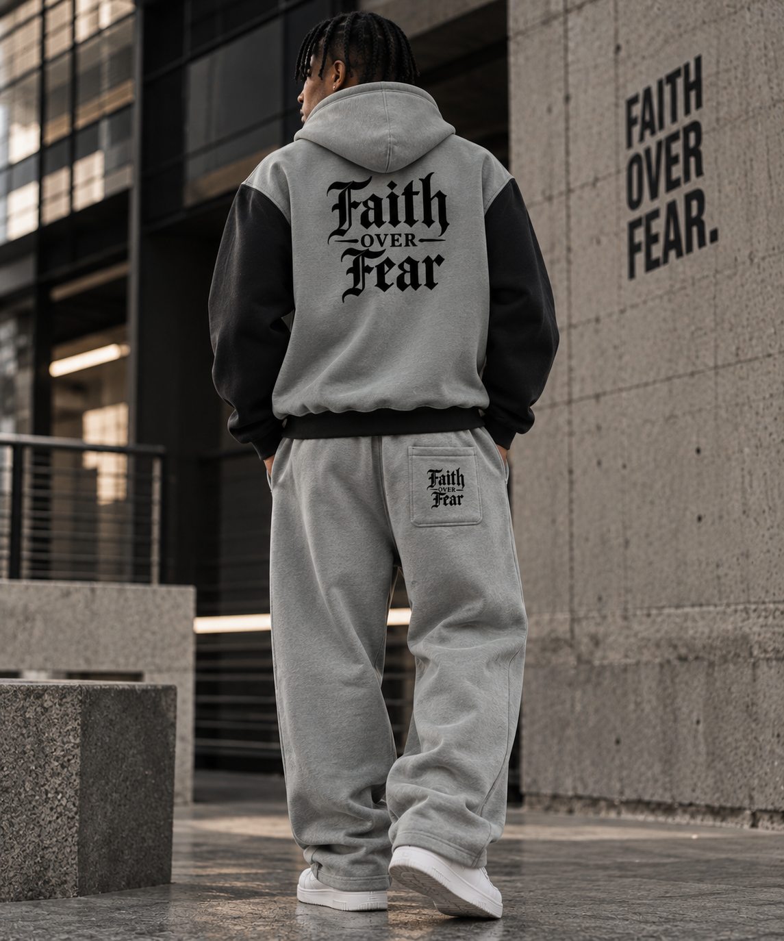 FAITH OVER FEAR HEAVYWEIGHT SWEATPANTS