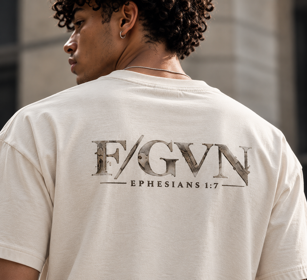 Forgiven — Vintage Washed Oversized T-Shirt
