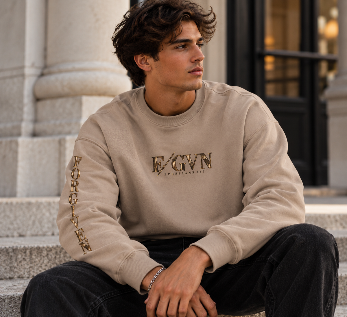 Forgiven — Fleece Sweatshirt