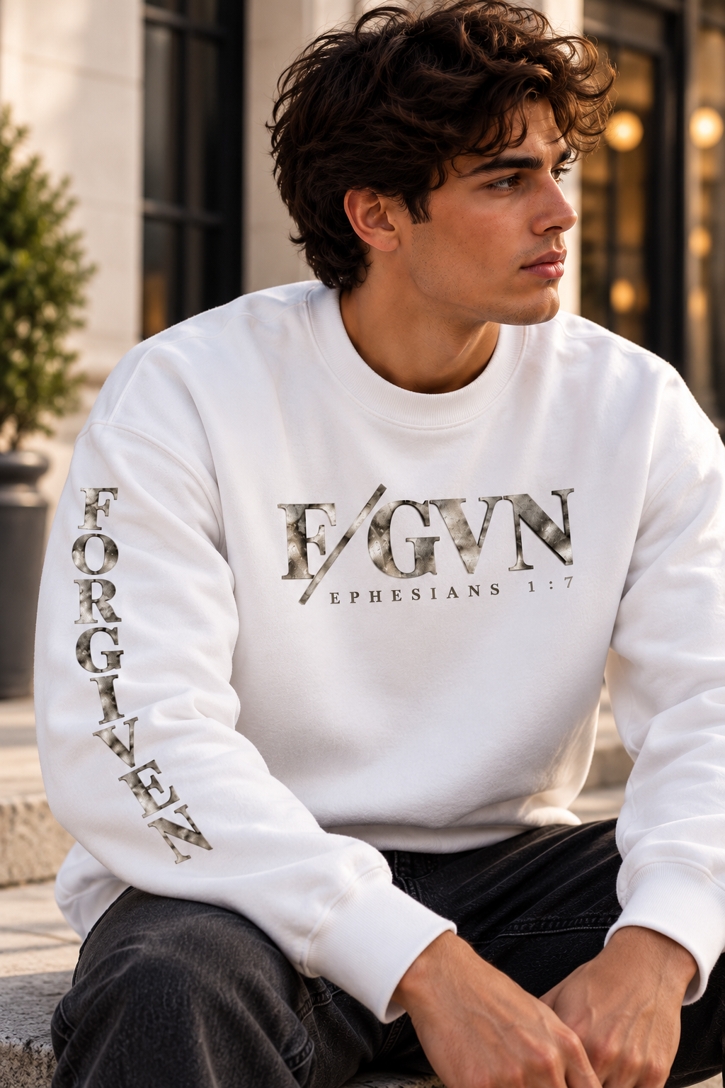 Forgiven — Fleece Sweatshirt