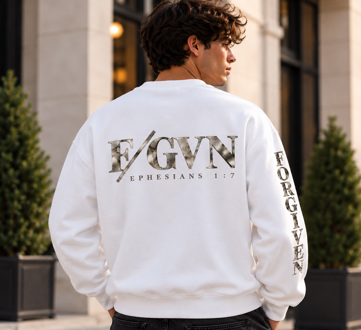 Forgiven — Fleece Sweatshirt