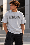 Faith Over Fear — Raglan Sleeve T-Shirt