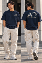 Alpha & Omega — Boxy Drop Shoulder T-Shirt