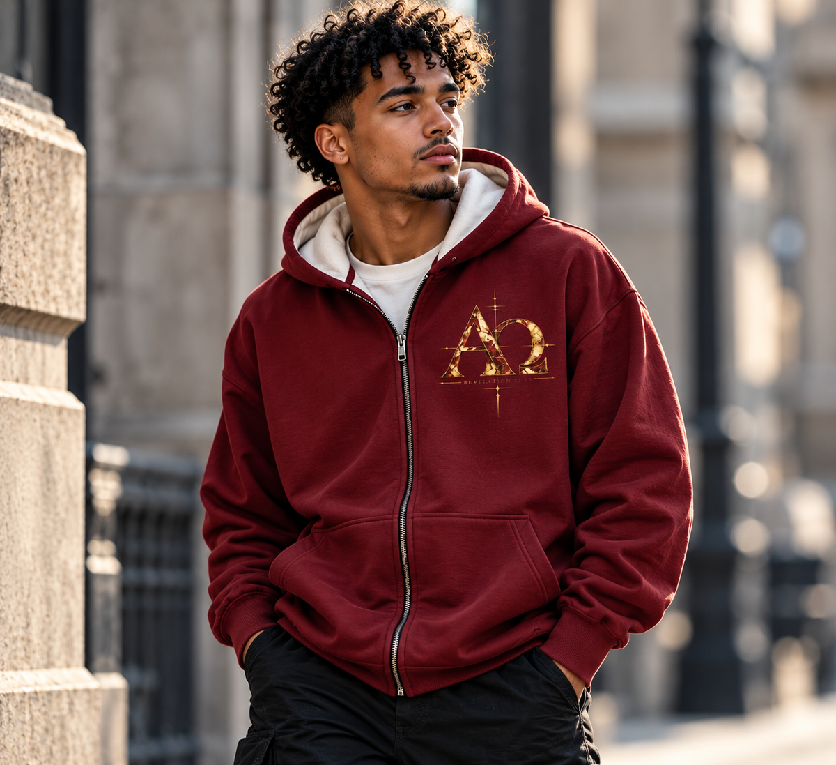 Alpha & Omega — Full Zip Hoodie