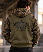 Spiritual War — Camo Raglan Hoodie